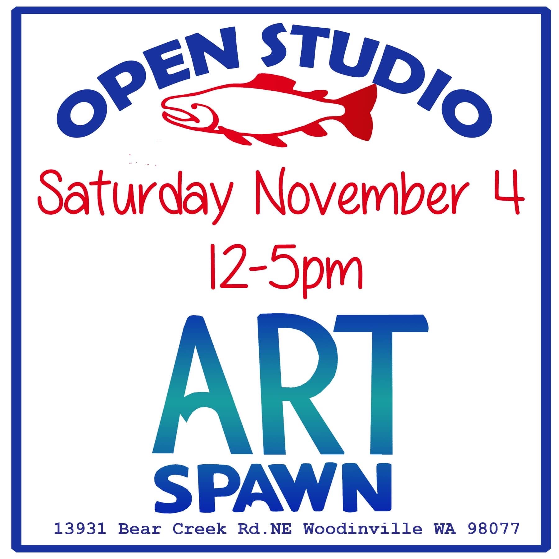Open Studio Event Art Spawn